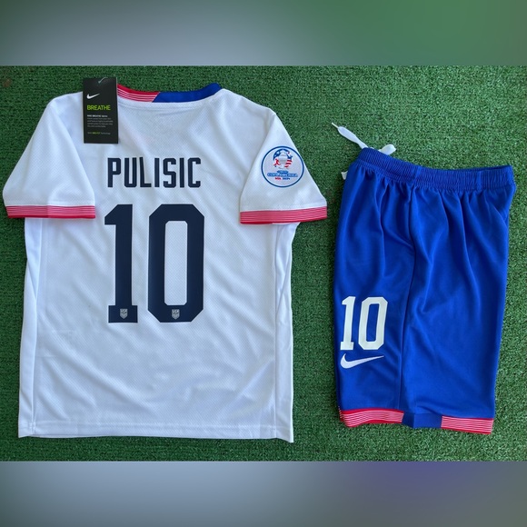 Matching Sets 224 Usa Kids Soccer Jersey Pulisic Poshmark